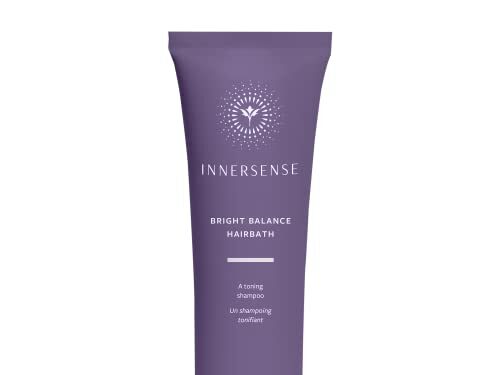 INNERSENSE Organic Beauty – Natural Bright Balance Purple Toning Hairbath | Non-Toxic, Cruelty-Free Haircare (2 fl oz | 60 ml)